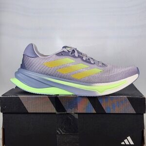 Adidas Running Shoes Women Size 8.5 Silver Dawn Supernova Solution Sneakers